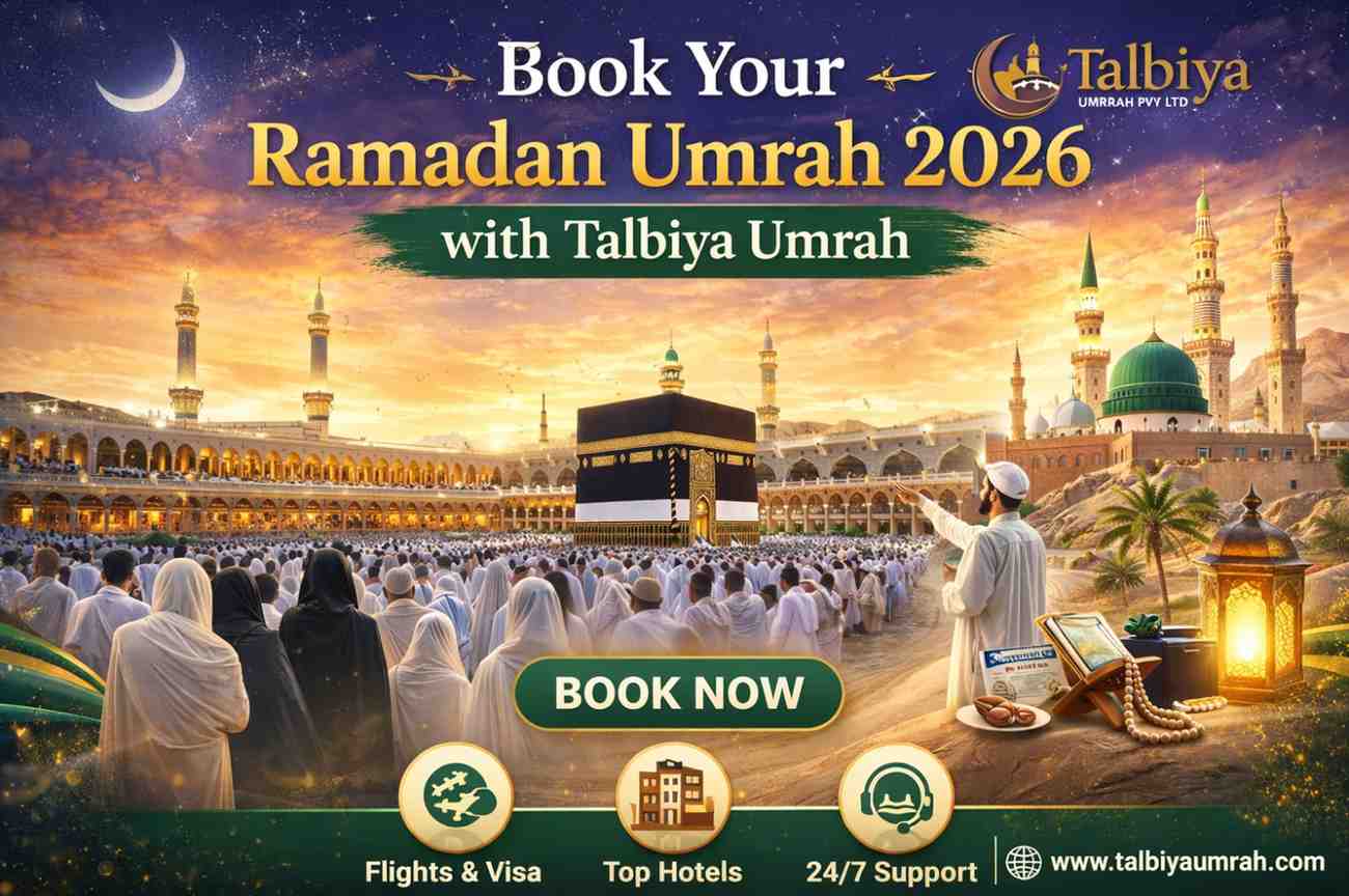 Book Your Ramadan Umrah 2026 with Talbiya Umrah
